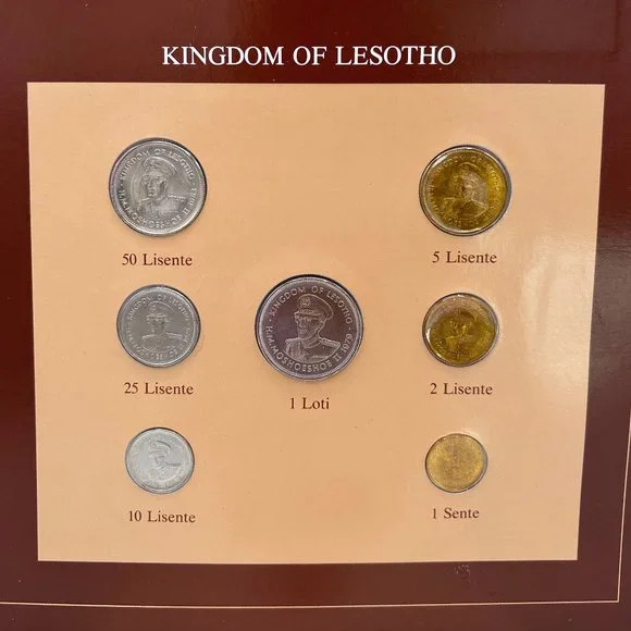 Franklin Mint Coin Sets of All Nations Collectible Kingdom of Lesotho VTG - Picture 3 of 13
